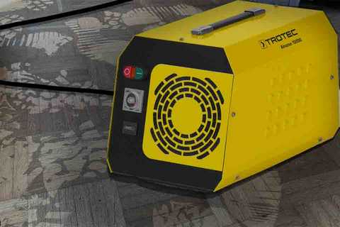 Ozongenerator, Geruchsneutralisation, Luftreiniger, Rußpartikel, Brandschaden